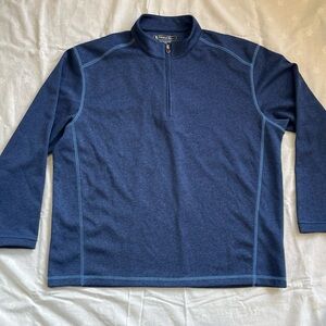 Pebble Beach Navy Zip-Up Sweater